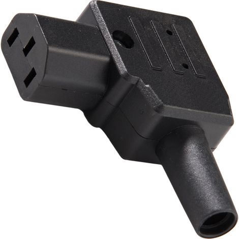 Connecteur IEC Femelle C13 RS PRO, Montage sur câble, 10A ( Prix pour 1 )