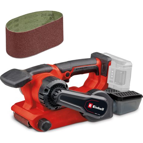 Einhell Professional Ponceuse à bande sans fil Einhell TP-BS 18/457 Li Solo PXC (18V, Brushless, vitesse 250m/min, surface de ponçage 75x126mm) Livré sans batterie ni chargeur (1/5)