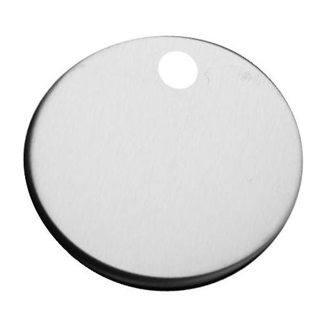 Lot de 4 charnières de siège de toilette en acier inoxydable pour trous aveugles de toilettes Argenté 60 mm (1/5)