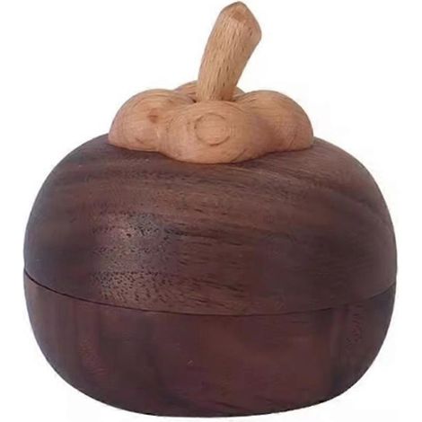 Diffuseur d'huiles essentielles en bois, forme de bambou de montagne raffinée - Ornement de bureau parfumé en bois massif (1/5)