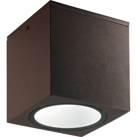 Plafoniera da esterno CITIZEN quadrata in alluminio bronzo (1/2)