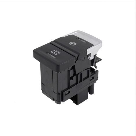 5G0927225D Bouton de commande de frein de stationnement/frein à main électronique, compatible avec Volkswagen Golf, commande le système de frein à main électronique et améliore la sécurité de stationn