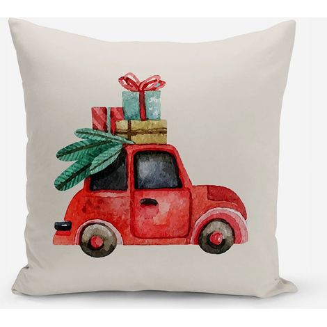 Copricuscino arredo in poliestere natalizio Duvet (1/2)