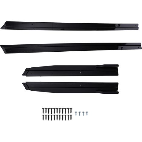 Extension Panel for VW GOLF R GTD GTI MK7 7.5 2014-2020 Gloss Black Side Skirt
