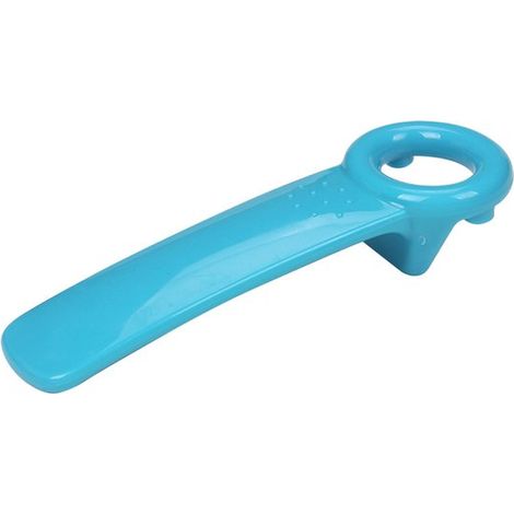 Ouvre-boîte - ouvre-bocal - tire-bouchon - Poignée ergonomique - Bleu ciel (1/5)