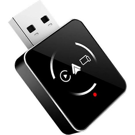Adaptateur 3-en-1 MirrorLink filaire vers CarPlay sans fil, compatible avec AirPlay, Android Auto, MirrorLink, Bluetooth+, Wi-Fi et dongle USB. (1/5)