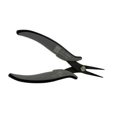 Pince à bec long RS PRO, L. (hors tout) 160 mm, L. (mâchoire) 28mm, 1 pièce(s) ( Prix pour 1 )