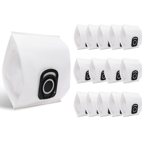 Lot de 15 sacs à poussière pour aspirateurs Rowenta Hygiene+ ZR200520 ZR200720 – Filtration 99,97 % – Compatible Compact Power, Silence Force - RO39xx (1/5)