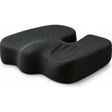 Coussin Chaise,Coussin de Siège,Coussin pour Chaise de Bureau, Coussin en Mousse à Mémoire de Forme,Coussin Antidérapant pour Gaming,Coussin Voiture (1/5)