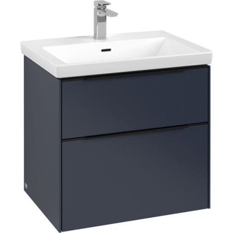 Villeroy & Boch Subway 3.0 armoire sous lavabo, 2 tiroirs, (1/2)