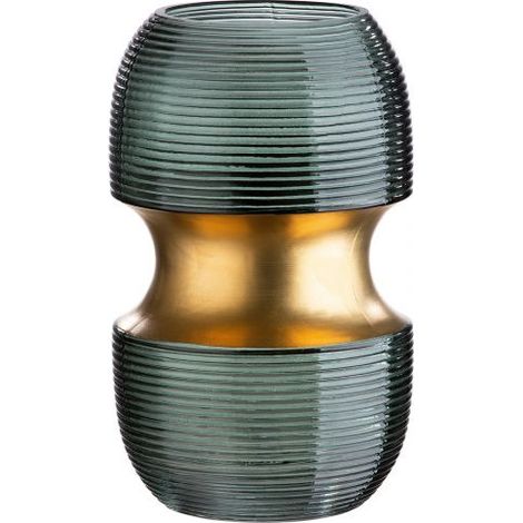 GILDE Glas Vase "Opal" (1/2)