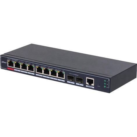 Conmutador DAHUA DH-SG4010P Tipo L2 Puertos PoE 8 110 vatios SG4010P