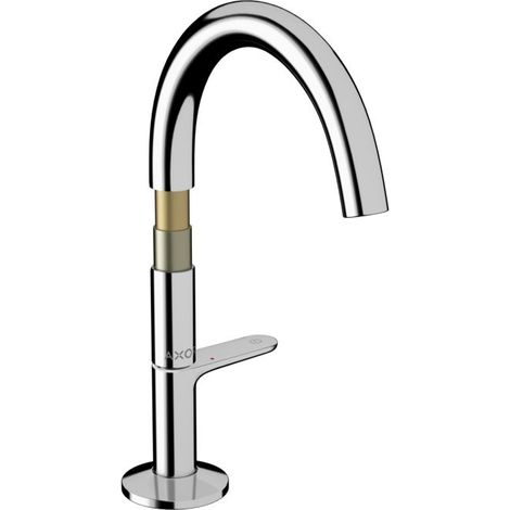 Axor One - Waschtischarmatur mit Push-Open-Ablaufgarnitur, Chrom 48020000 (1/5)