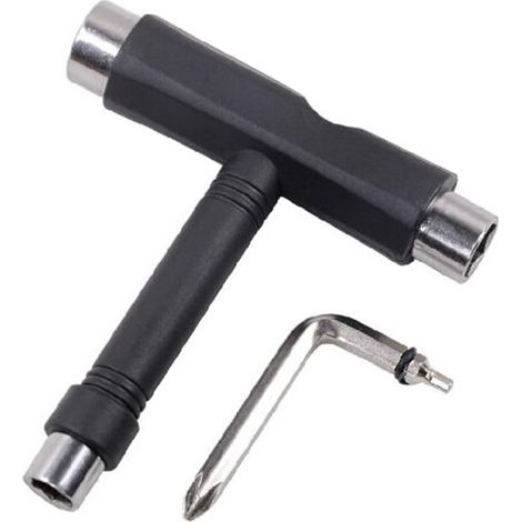 Chiave regolabile per skateboard con chiave a brugola – Multitool tutto in uno per skateboard, longboard e miniboard (1/4)