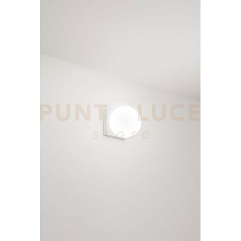 plafoniera in alluminio bianco Dot LED 8W 3000K CRI90 220-240V 50/60Hz 856Lm