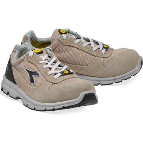 Scarpe antinfortunistiche Diadora Run II Textile ESD LOW S1P SRC - 43 - Beige (1/3)