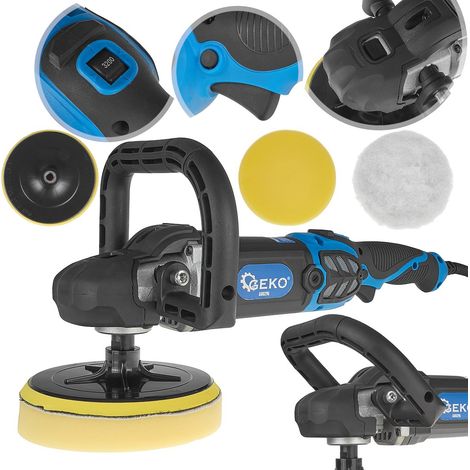 Polisseuse de voiture professionnelle 1400W 180mm (4) (1/5)