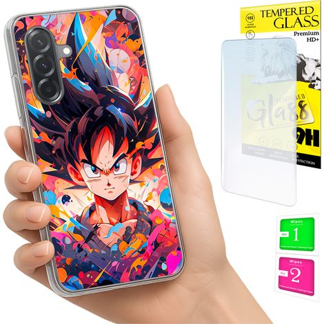 Custodia per Samsung Galaxy A36 / A56, cover fotografica, cover posteriore + vetro 9H (1/5)