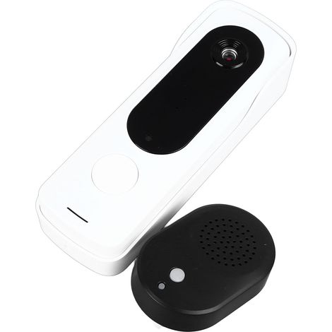 Sonnette vidéo HD étanche et télécommandée pour la sécurité de votre domicile (1/5)