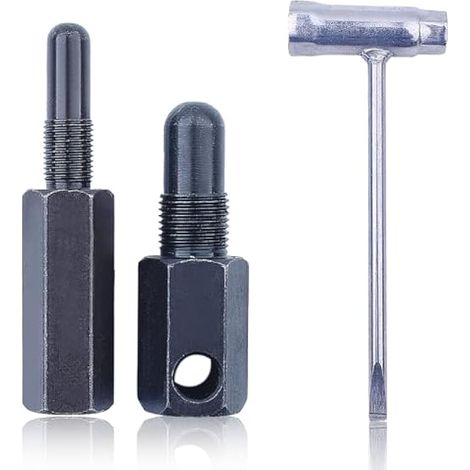 Outil de Démontage D'embrayage pour Husqvarna 340, 345, 346, 350, 351, 353, 445, 455, 460 Tronçonneuses, avce Outil de Butée de Piston pour Moteurs 2 et 4 Temps, Remplace pour 502541603 (1/5)
