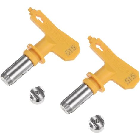 2Pcs Embouts de Pulvérisation Réversibles pour Maison Jaune (1/5)