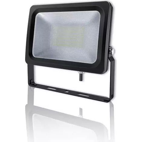 LED Außenstrahler Fluter Slim schwarz 30W 4000K