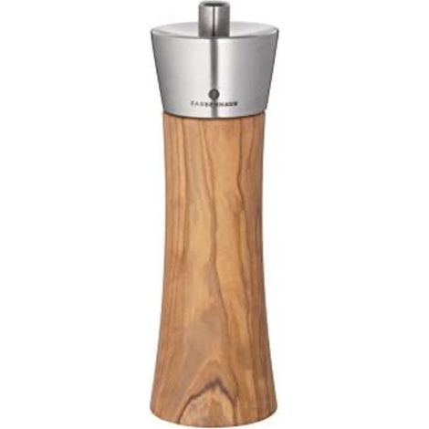 Zassenhaus Pfeffermühle braun 18 cm Olivenholz