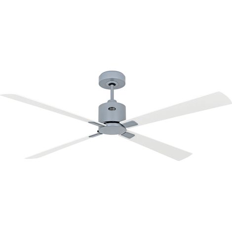 ECO CONCEPT 152, Ventilator ohne Licht, CasaFan - Colore Pale: Bianco e Grigio - Corpo: Grigio (1/5)