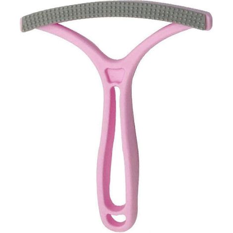 Brosse de rasage pour animaux de compagnie, confortable et démêlante, peigne de toilettage rose pour chats (1/3)