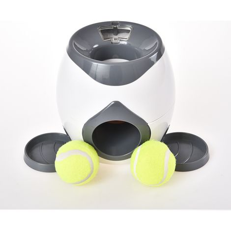 Giocattoli per animali domestici per cani, distributore interattivo di premi per l'addestramento del cane, distributore di palline da tennis, distributore di tee, giocattolo