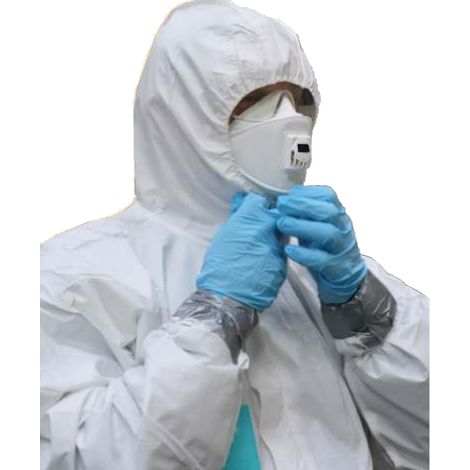 Mono con capucha en TST de polipropileno plastificado