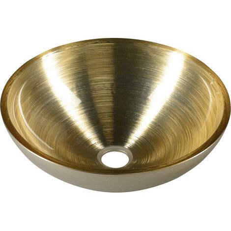Sapho Murano - Lavabo da appoggio, 400x140 mm, marrone chiaro AL5318-67 (1/5)