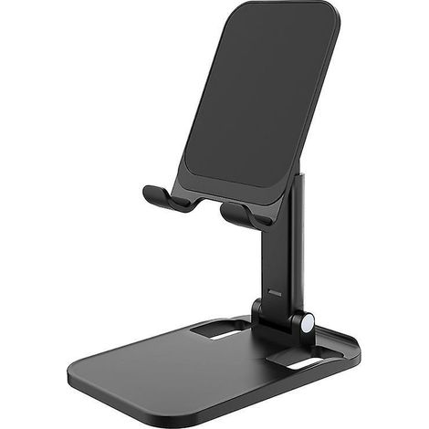 support Tlphone Rglable, 1 Pices Noir Dock Tlphone - Pliable Support Dock Pour Iphone 14 Pro Max Plus, 13/12/11 Pro Max Mini, Xs Max Xr X 8 7 6s, (1/3)