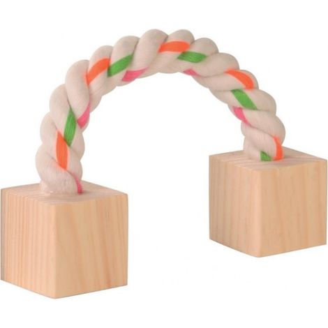 Bent Bar - un giocattolo naturale per le zampe di tutti i pappagalli (1/4)