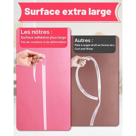 Protection Bord Transparent, Table Coin Meuble (1/3)