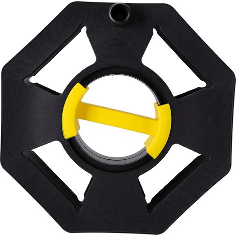 Enrouleur de câble avec poignée centrale rotative, rallonge réseau, guirlande lumineuse de Noël pour studio, garage, caravane et terrasse. (1/5)