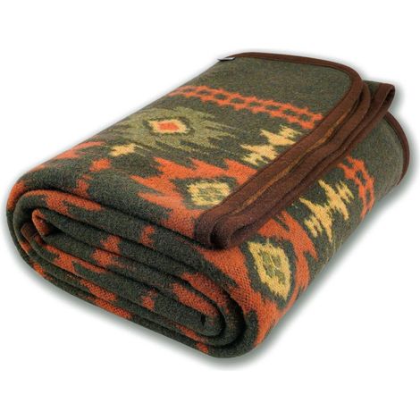 Wolldecke Merino 160x200 cm, warm, waschbar, für Camping & Outdoor (1/5)