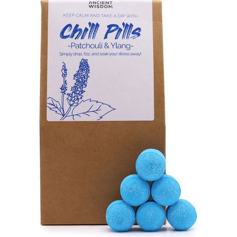 Chill Pills Coffret Cadeau 350g - Ylang & Patchouli- Vendu par 1 (1/3)
