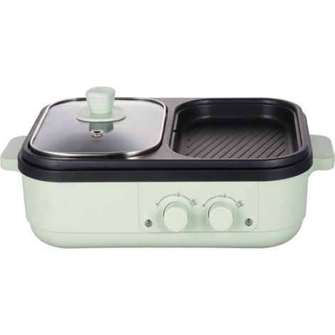 Marmite multifonction 110V pour shabu-shabu et grill, four électrique multifonction pour la maison, grill et barbecue électrique. (1/5)