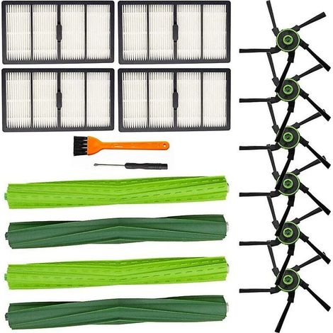 Filtro HEPA de repuesto y cepillo lateral para iRobot Roomba S9 (9150), S9+ y S9 Plus (1/4)