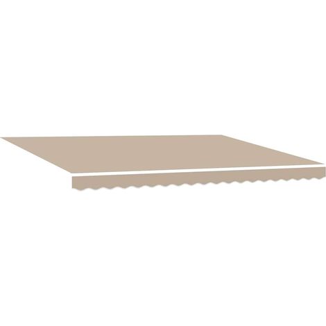 Maison Exclusive - Telo di ricambio per tenda da sole Beige 4,5 × 3 m Poliestere