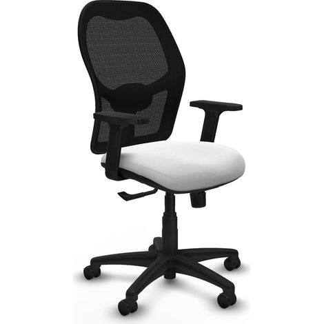 Chaise de bureau piqueras y crespo Alocén noir support lombaire (1/2)