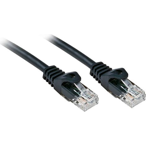 Cavo di rete Lindy 48194 nero, 3 m, Cat6 U/UTP (UTP) (1/5)