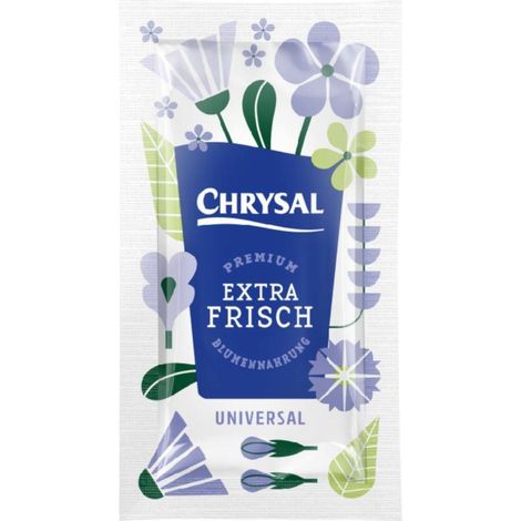 Chrysal Extra Frisch Universal - Schnittblumennahrung 5 g - 10 Stück (1/4)