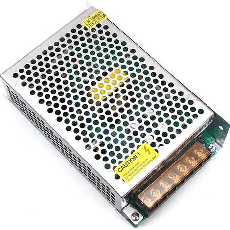 110V 230V AC à DC 12V 75W 6A Tension d'alimentation Universelle à Mode de Commutation fermé pour caméra de vidéosurveillance/Système de sécurité/Bande Lumineuse LED/Radio (1/5)