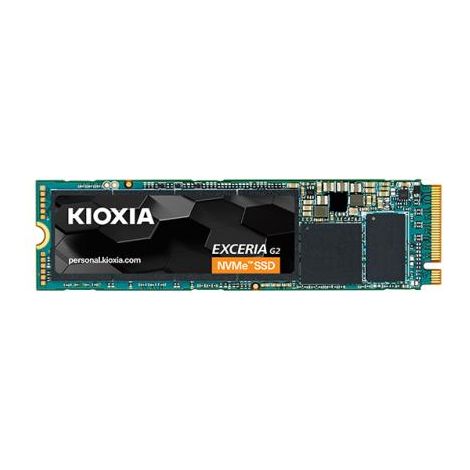 Kioxia Exceria G2 2 TB M.2 PCI Express 3.1a NVMe BiCS FLASH TLC (KIOXIA EXCERIA G2 LRC20Z002TG8 - 2TB -) (1/3)
