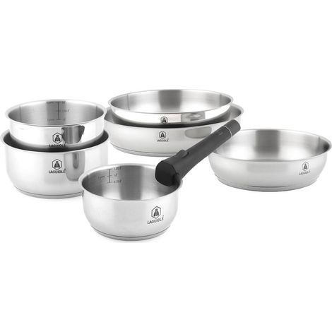 LAGUIOLE CUISSON - Set de 7 pièces inox amovible "Réactif"