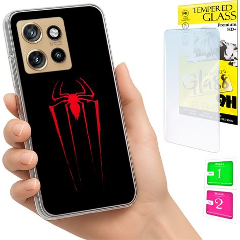 Funda para Motorola Edge 50 Neo con cubierta trasera y cristal 9H. (1/5)