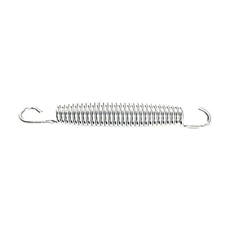 Lot de 20 ressorts trampoline robustes en acier galvanisé pour un excellent rebond 14 cm -
