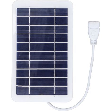 Tragbares Solarpanel-Ladegerät für den Außenbereich, geeignet für Kameras, Handys und mobile Powerbanks (2 W, 5 V) (1/5)